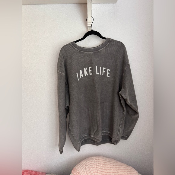 Tops - Gray Lake Life Women's Top